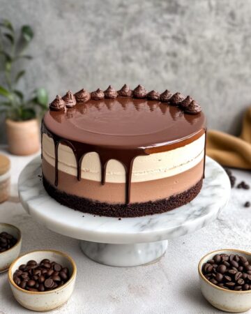 BEST MOCHA MOUSSE CAKE RECIPE