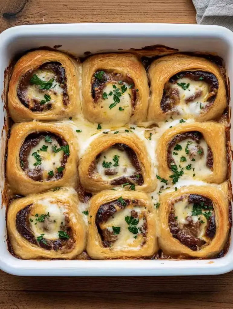 Caramelized-Onion-Roast-Beef-Rolls