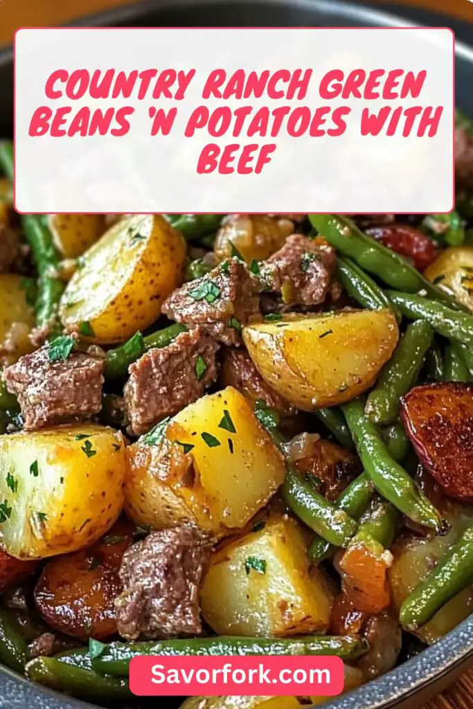 Country Ranch Green Beans 'n Potatoes with Beef