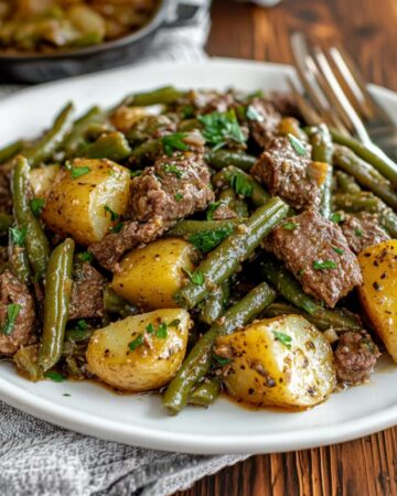 Country-Ranch-Green-Beans-n-Potatoes-with-Beef-DISH