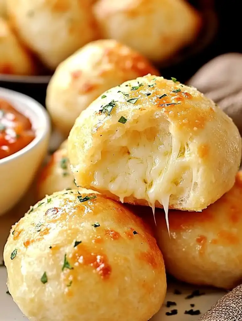 Easy Garlic Cheese Bombs 3