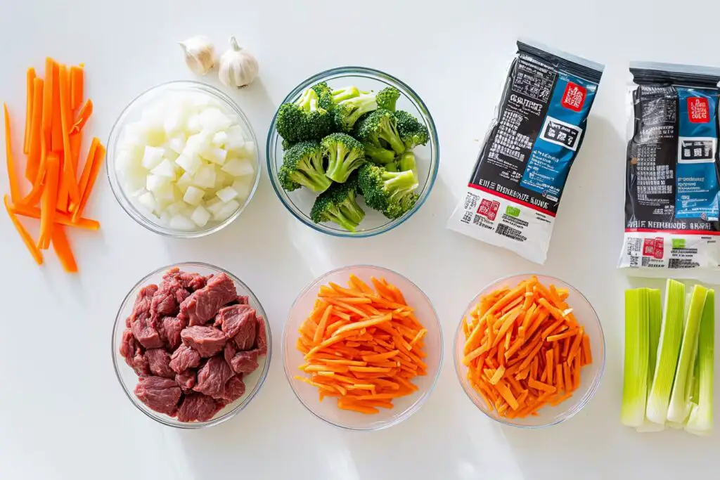 Essential Ingredients for Homemade Beef Lo Mein