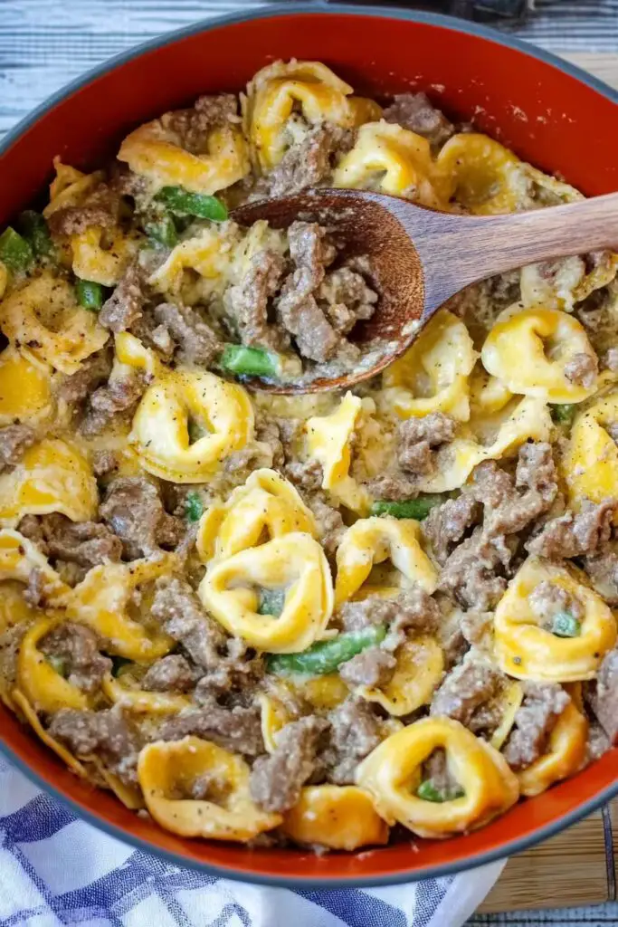 Philly Cheesesteak Tortellini 1