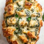 Spinach Artichoke Pull-Apart Bread