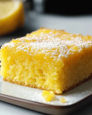 A LEMON CAKE TO DIE FOR!