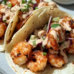 AIR FRYER BANG BANG SHRIMP TACOS