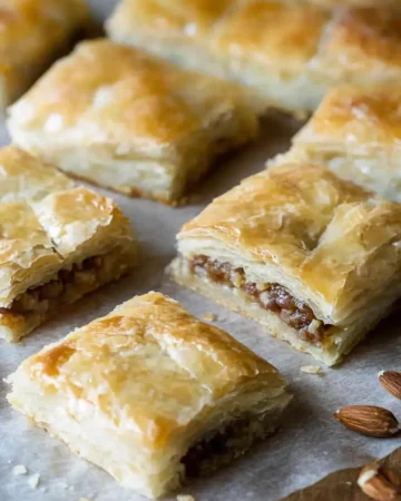 BREAKFAST STUFFED PUFF PASTRY BARS