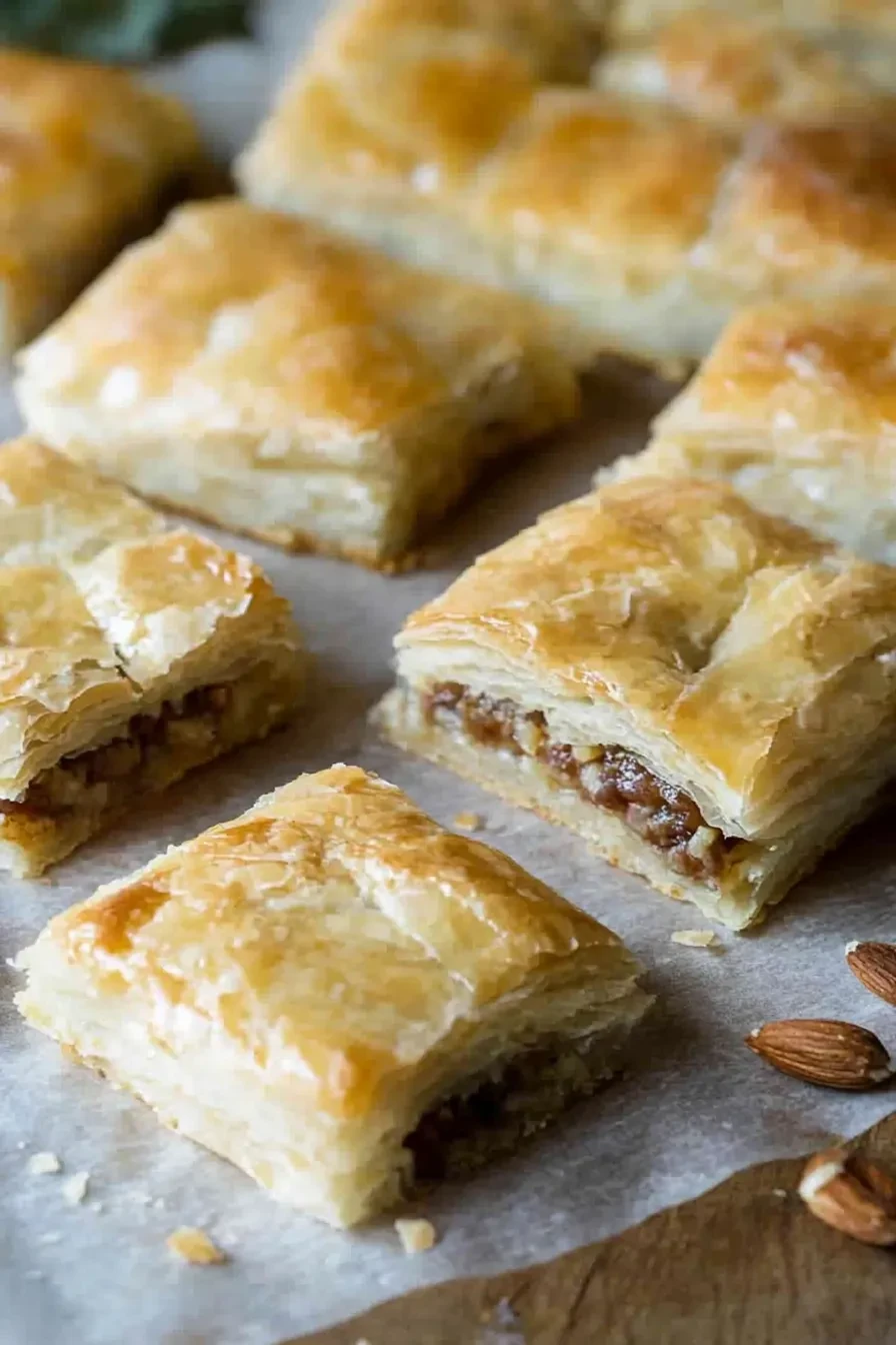 BREAKFAST STUFFED PUFF PASTRY BARS