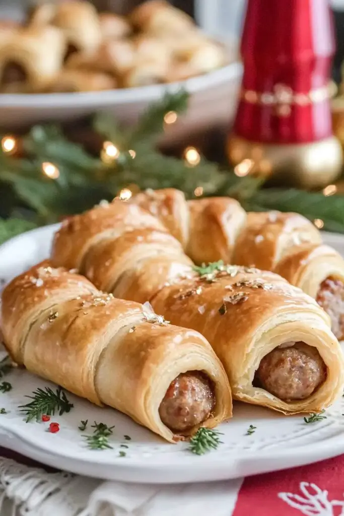 Breakfast Sausage Crescent Rolls