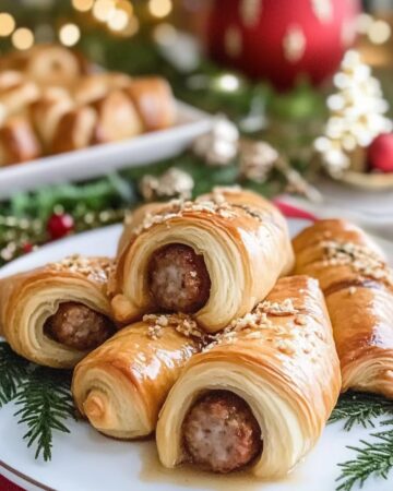 Breakfast Sausage Crescent Rolls