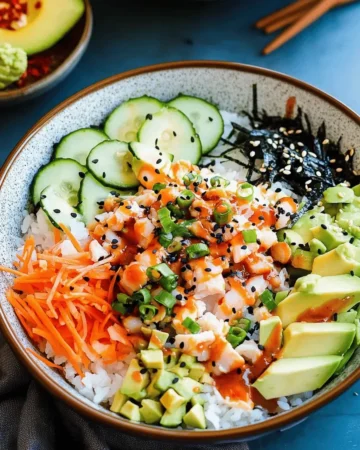 CALIFORNIA ROLL SUSHI BOWLS