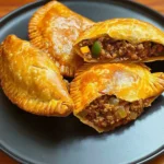 CHEESY GROUND BEEF EMPANADAS