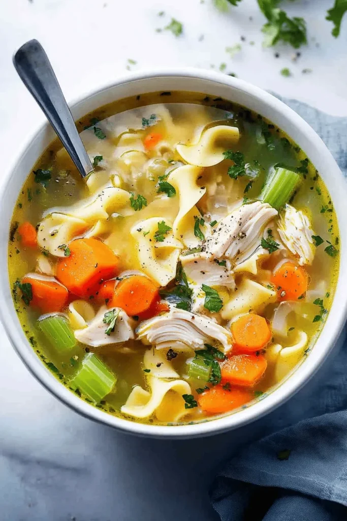 CHICKEN NOODLE SOUP