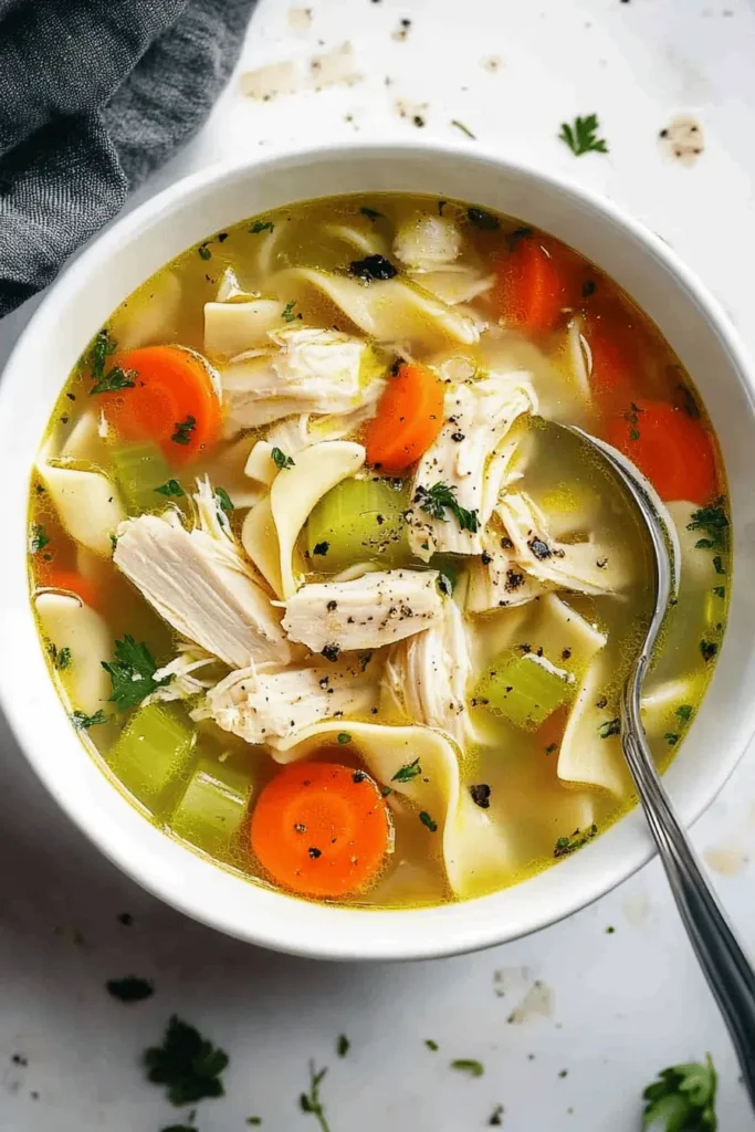 CHICKEN NOODLE SOUP