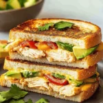 CHIPOTLE CHICKEN AVOCADO MELT