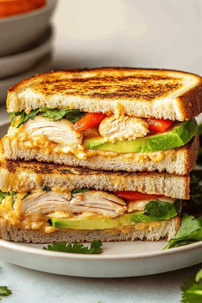 CHIPOTLE CHICKEN AVOCADO MELT