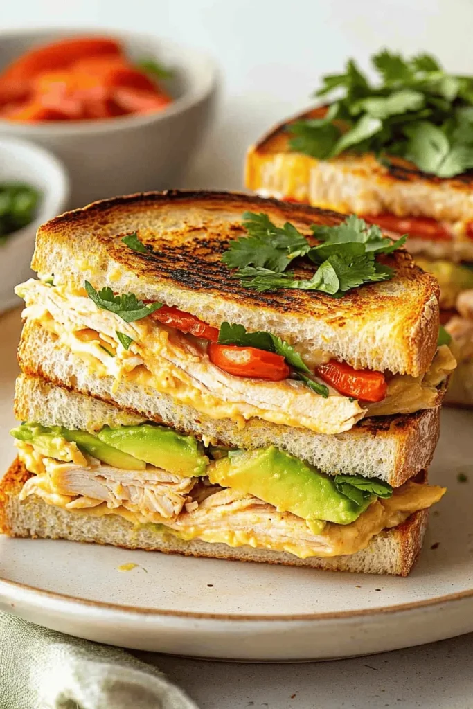 CHIPOTLE CHICKEN AVOCADO MELT