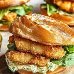 CRISPY CHICKEN CROISSANT SANDWICH