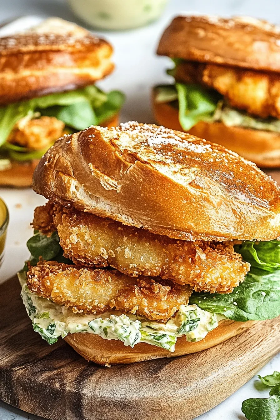 CRISPY CHICKEN CROISSANT SANDWICH