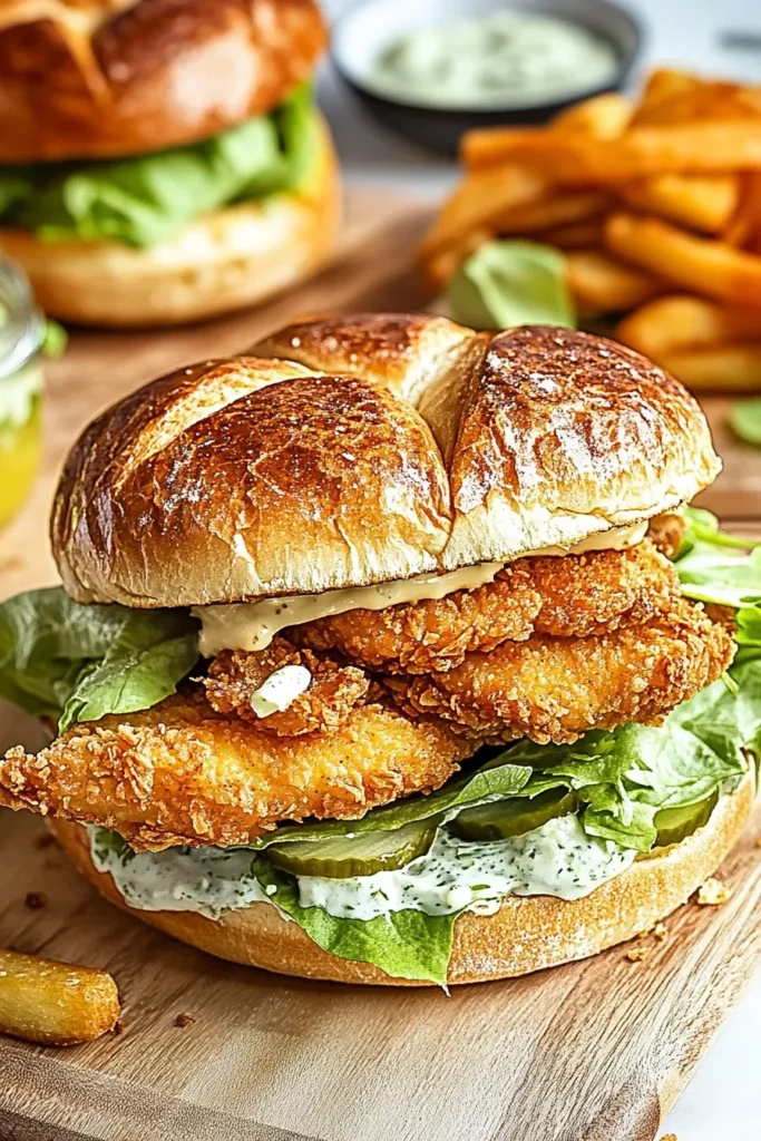 CRISPY CHICKEN CROISSANT SANDWICH