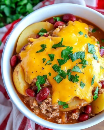 CROCKPOT COWBOY CASSEROLE (SLOW COOKER MEAL)