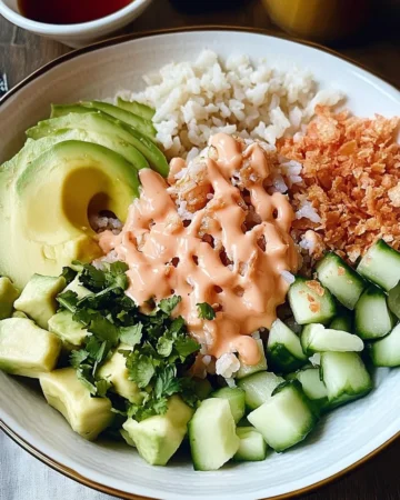 CRUNCH ROLL SUSHI BOWL