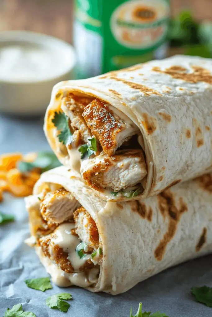 Chicken Ranch Wraps