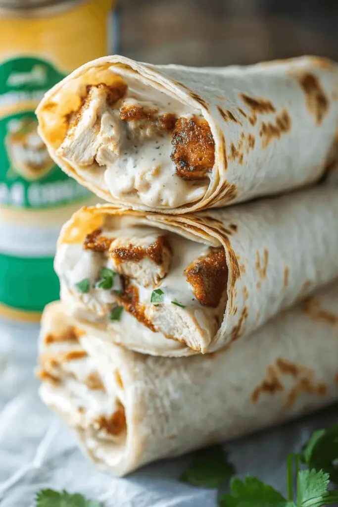 Chicken Ranch Wraps