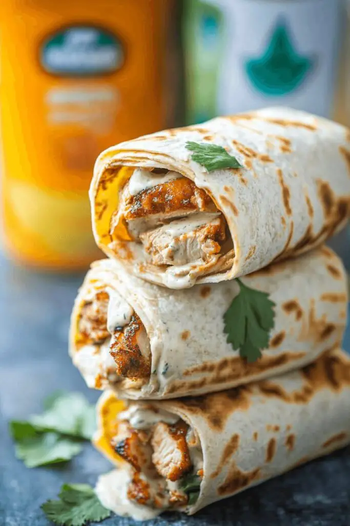 Chicken Ranch Wraps