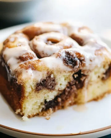 Cinnabon Cinnamon Roll Cake