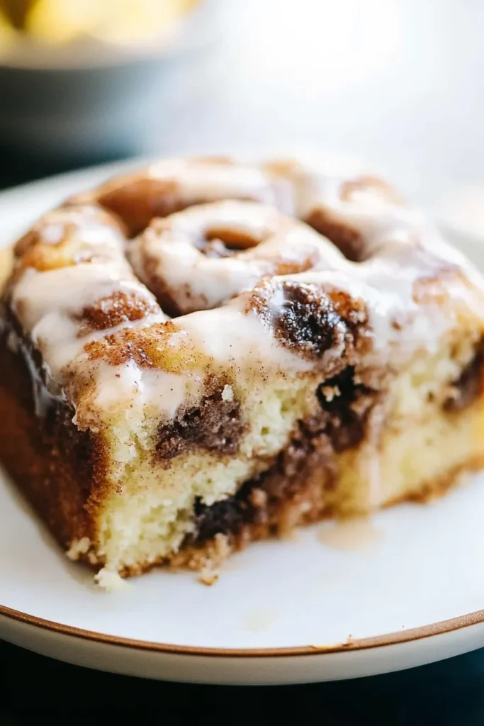 Cinnabon Cinnamon Roll Cake