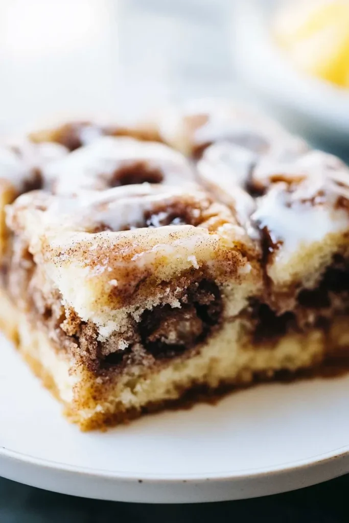 Cinnabon Cinnamon Roll Cake