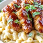 Copycat Applebee’s Honey Pepper Chicken Mac and Cheese