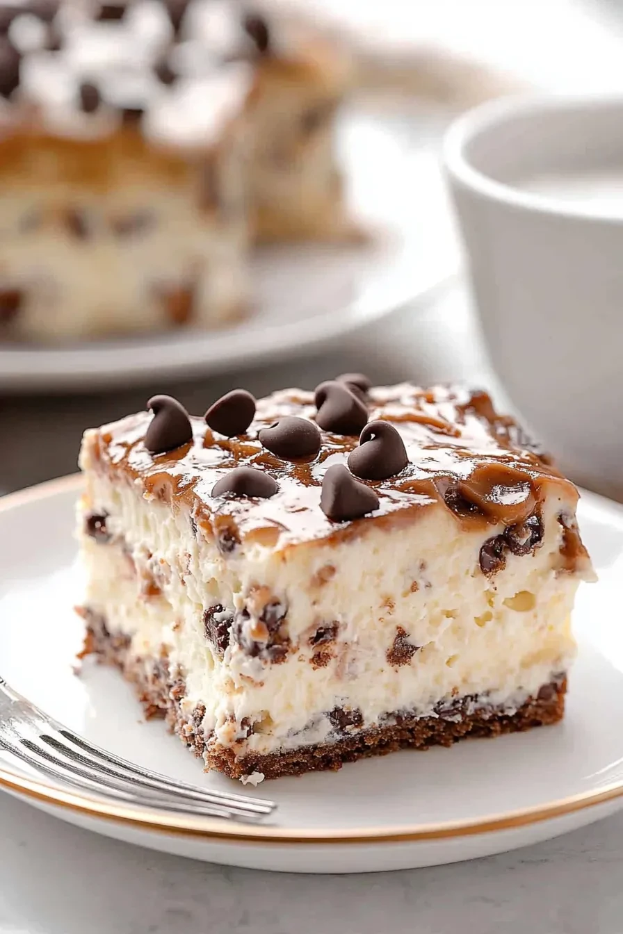 EASY CANNOLI CAKE