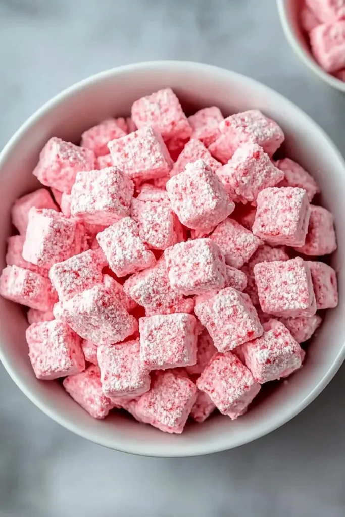 EASY STRAWBERRY SHORTCAKE PUPPY CHOW