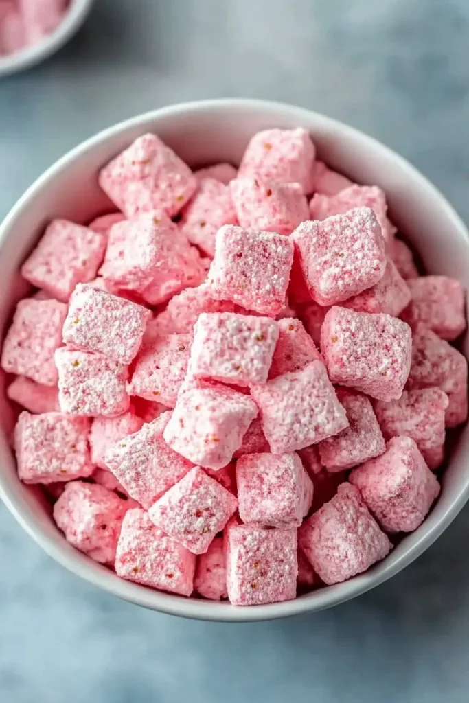 EASY STRAWBERRY SHORTCAKE PUPPY CHOW