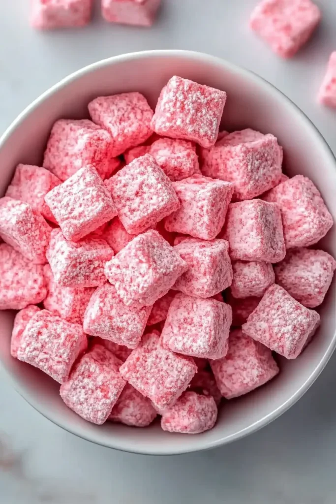 EASY STRAWBERRY SHORTCAKE PUPPY CHOW