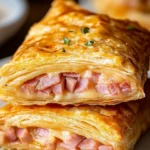 FLAKY HAM AND CHEESE PUFF PASTRY