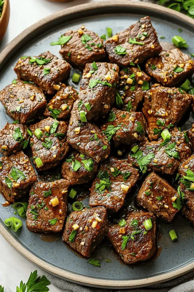 Garlic Butter Steak Bites