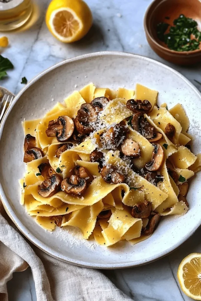 HOMEMADE PAPPARDELLE