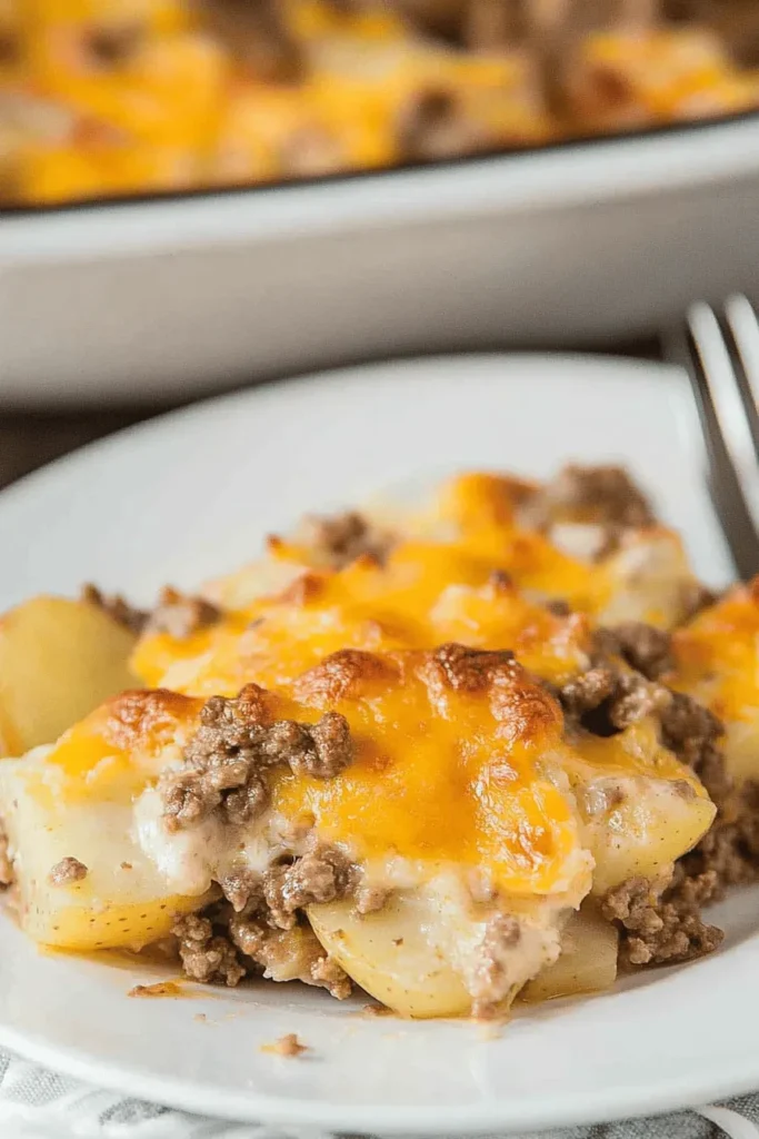 Hamburger Potato Casserole