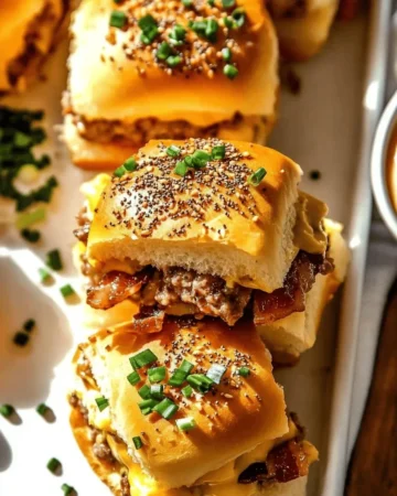 Hawaiian Roll Breakfast Sliders