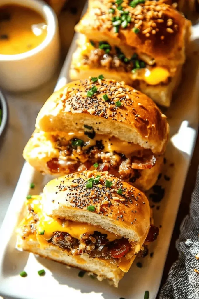 Hawaiian Roll Breakfast Sliders