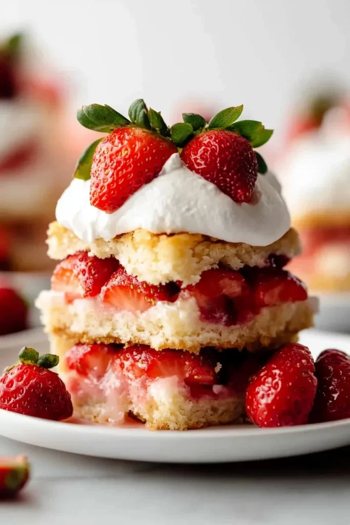 Homemade Strawberry Shortcake