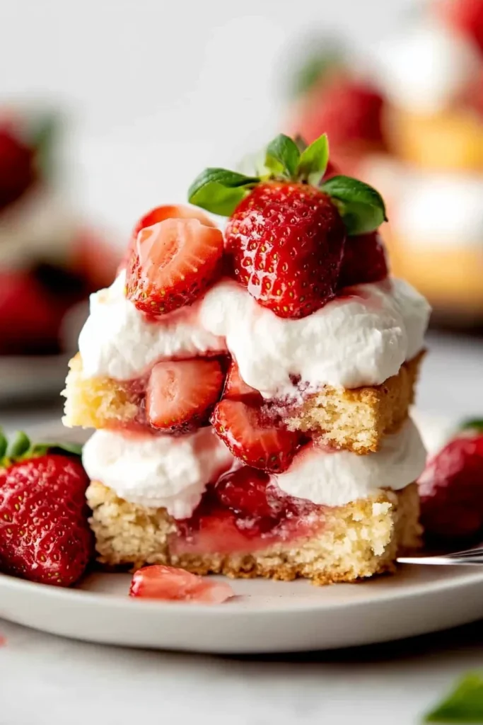 Homemade Strawberry Shortcake