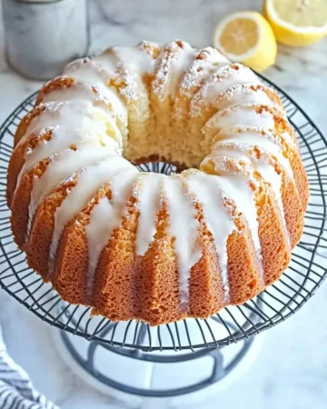 ITALIAN LEMON POUND CAKE RECIPE