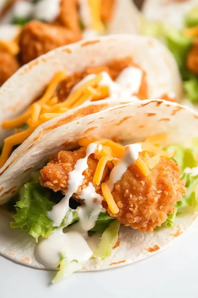 McDonald’s Crispy Chicken Ranch Snack Wrap (Copycat!)