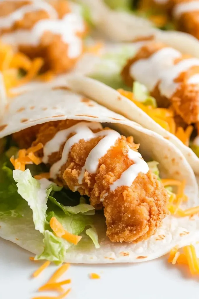 McDonald’s Crispy Chicken Ranch Snack Wrap (Copycat!)