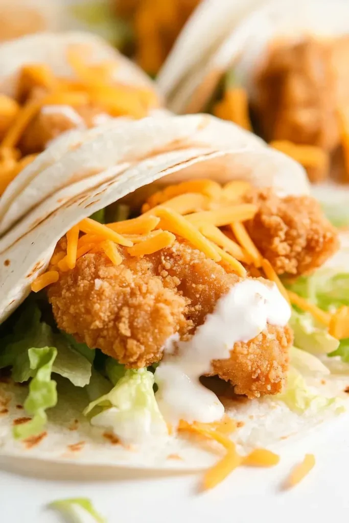 McDonald’s Crispy Chicken Ranch Snack Wrap (Copycat!)