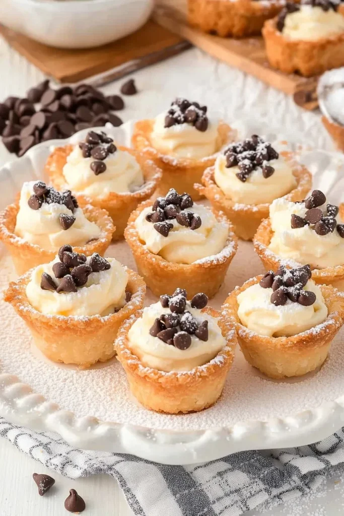 Mini Cannoli Cups